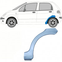 Pannello di riparazione parafango posteriore per Daewoo Matiz 1998-2008 / Sinistra 8330