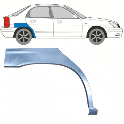 Pannello di riparazione parafango posteriore per Daewoo Nubira 1997-2004 / Destra 8803