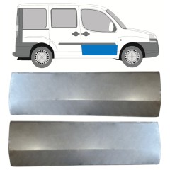 Pannello di riparazione porta anteriore per Fiat Doblo 2001-2010 / Sinistra+Destra / Set 14620