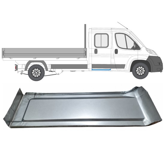 Lamierato riparazione gradino per Fiat Ducato 2006-2026 / Destra 17072