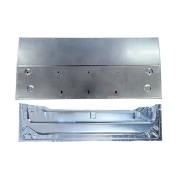Lamiera di riparazione interno ed esterno porta posteriore per Fiat Ducato 2006-2026 / Sinistra = Destra (simmetrico) / Set 16395