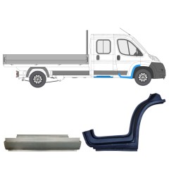 Set di pannelli di riparazione per Citroen Jumper 2006-2025 / Destra / 15383