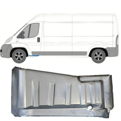 Lamierato riparazione gradino per Fiat Ducato 2006-2014 / Sinistra 15053