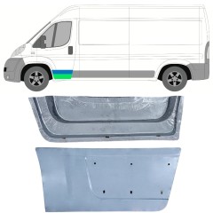 Lamiera di riparazione interno ed esterno porta anteriore per Citroen Jumper 2006-2025 / Sinistra / Set 15403