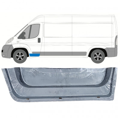 Pannello di riparazione porta anteriore interno per Fiat Ducato 2006- / Sinistra 12002