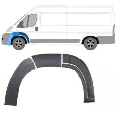 Set di modanature parafango anteriore per Peugeot Boxer 2006-2014 / Sinistra / 14396