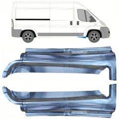 Pannello di riparazione davanzale della porta anteriore per Peugeot Boxer 2006-2025 / Sinistra+Destra / Set 14111
