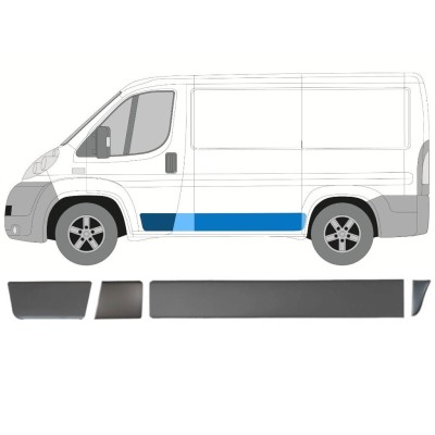 Set di modanature laterali per Fiat Ducato 2006-2014 / Sinistra / 15026