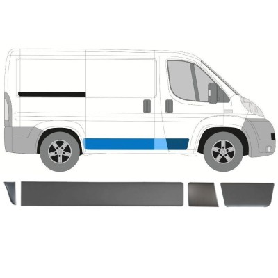 Set di modanature laterali per Fiat Ducato 2006-2014 / Destra / 15025