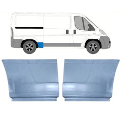 Pannello di riparazione parafango posteriore per Citroen Jumper 2006-2026 / Sinistra+Destra / Set 14132