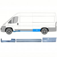 Set di pannelli di riparazione per Fiat Ducato 2006- / LWB / Sinistra /  12423