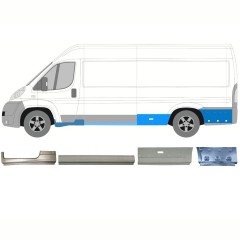 Set di pannelli di riparazione per Citroen Jumper 2006-2026 / Sinistra 16795