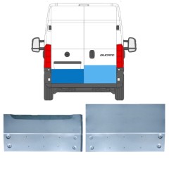 Pannello di riparazione porta posteriore per Peugeot Boxer 2006-2025 / Sinistra+Destra / Set 15478