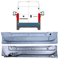 Pannello di riparazione porta posteriore per Fiat Ducato 2006-2025 / Sinistra+Destra / Set 11673