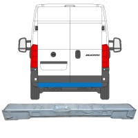 Pannello di riparazione traversa posteriore per Fiat Ducato 2006-2026 16869