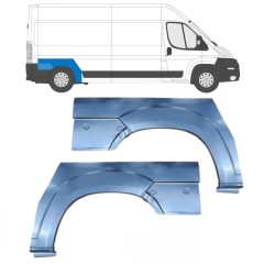 Pannello di riparazione parafango posteriore per Citroen Jumper 2006-2025 / Sinistra+Destra / Set 14031