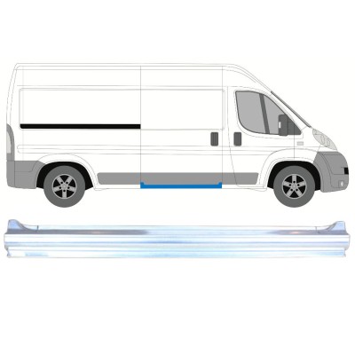 Sottoporta per porta scorrevole per Fiat Ducato 2006-2026 / Destra 8316