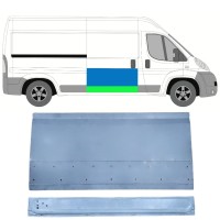 Pannello di riparazione esterno inferiore porta scorrevole per Fiat Ducato 2006-2014 / Destra / Set 14824 Pannello di riparazione esterno inferiore porta scorrevole per Fiat Ducato 2006-2014 / Destra / Set 14824
