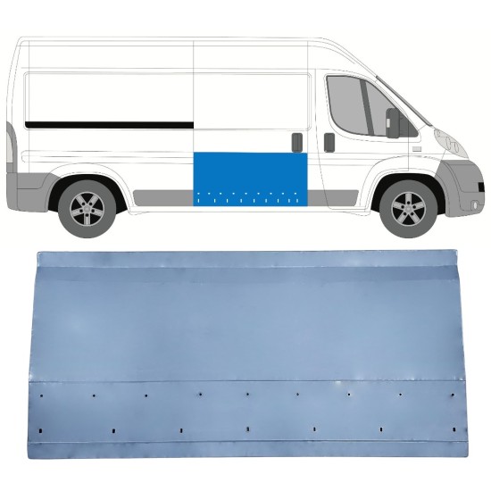 Pannello di riparazione porta scorrevole
