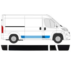 Set di modanature laterali per Opel Movano 2021- / Destra 15761
