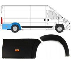 Set di modanature arco ruota posteriore con lampada per Opel Movano 2021- / Destra 14466