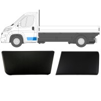 Set di modanature laterali per cabina singola per Fiat Ducato 2018- / Sinistra / Cabina singola / 14809