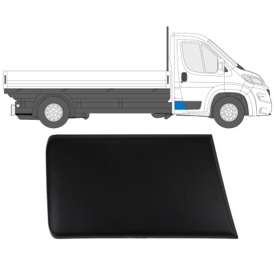 Modanatura laterale per Fiat Ducato 2018- / Destra / Cabina singola 14806