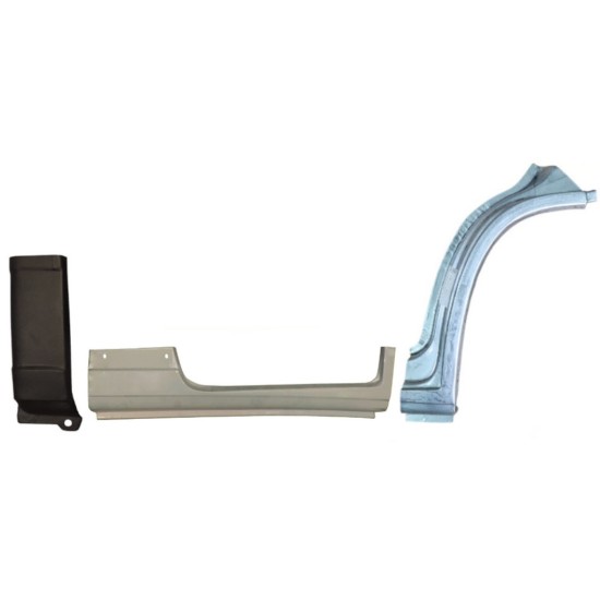 Set di pannelli di riparazione per Fiat Ducato 2006-2026 / Destra / 16999