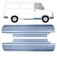 Pannello di riparazione sottoporta lamiera per Peugeot J5 1981-1994 / Sinistra+Destra 16158