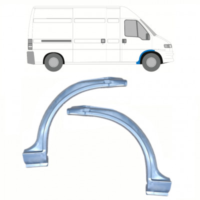 Pannello di riparazione parafango anteriore per Fiat Ducato 1994-2006 / Sinistra+Destra / Set 10701