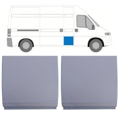 Set di pannelli di riparazione per Peugeot Boxer 1994-2006 / Sinistra = Destra (simmetrico) / 14118
