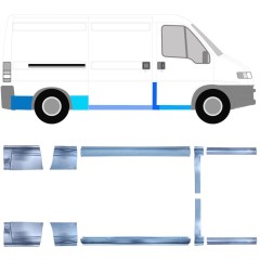 Set di pannelli di riparazione per Peugeot Boxer 1994-2006 / Sinistra+Destra 16787