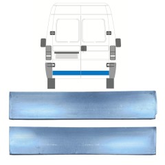 Pannello di riparazione porta posteriore bassa per Citroen Jumper 1994-2006 / Sinistra+Destra / Set 14041