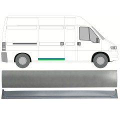 Pannello di riparazione esterno inferiore porta scorrevole per Citroen Jumper 1994-2006 / Destra 16173