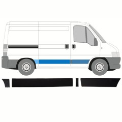 Set di modanature laterali per Peugeot Boxer 2002-2006 / Destra / 13874