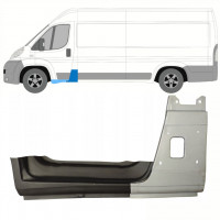 Pannello di riparazione del montante + Pannello Di Riparazione Sottoporta Lamiera per Fiat Ducato 2006- / Sinistra / Set 8743