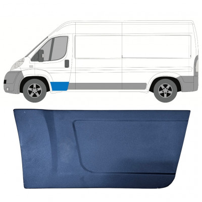 Pannello di riparazione porta anteriore per Fiat Ducato 2006- / Sinistra 11797