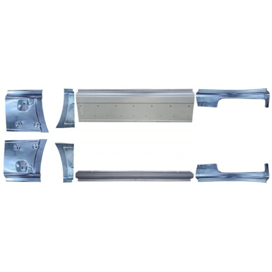 Set di pannelli di riparazione per Fiat Ducato 2006-2014 / Sinistra+Destra / 14814 Set di pannelli di riparazione per Fiat Ducato 2006-2014 / Sinistra+Destra / 14814