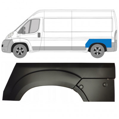 Pannello di riparazione parafango posteriore per Fiat Ducato 2006- / Sinistra 11726