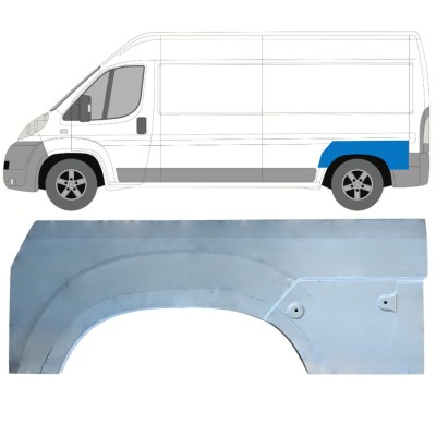 Pannello di riparazione parafango posteriore per Peugeot Boxer 2006-2026 / Sinistra 16959