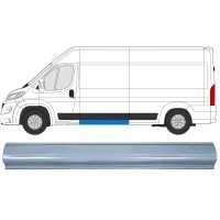 Pannello di riparazione laterale per Opel Movano 2021-2026 / Sinistra = Destra (simmetrico) 16428