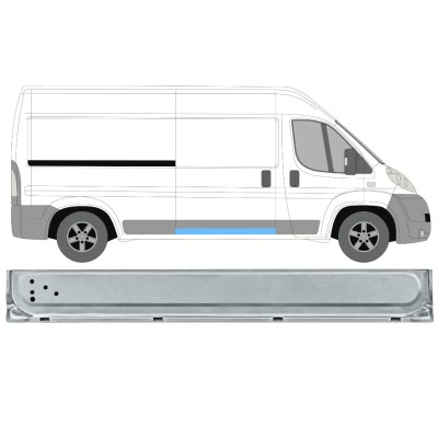 Pannello di riparazione porta scorrevole interno per Fiat Ducato 2006-2026 / Destra 17042