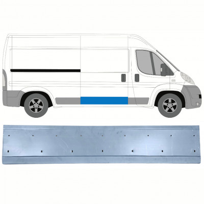 Pannello di riparazione porta scorrevole per Fiat Ducato 2006- / Destra 10964