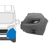 Angolo paraurti anteriore per Fiat Ducato 2014-2018 / Sinistra 9340