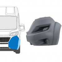 Modanatura angolo laterale paraurti per Fiat Ducato 2014-2018 / Sinistra 9042