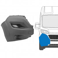 Angolo paraurti anteriore per Fiat Ducato 2014-2018 / Destra 9339