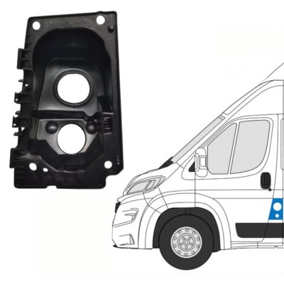 Alloggiamento sportellino carburante per Fiat Ducato 2014-2018 / Sinistra 15135