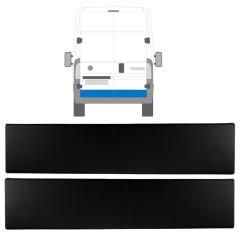 Modanatura laterale porta posteriore per Citroen Jumper 2018- / Sinistra+Destra / Set 13224
