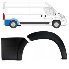 Modanatura laterale posteriore per Citroen Jumper 2018- / Destra / Set 13301