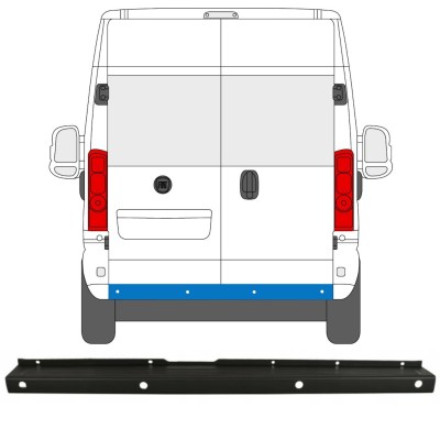 Paraurti posteriore con PDC per Fiat Ducato 2018- 14968